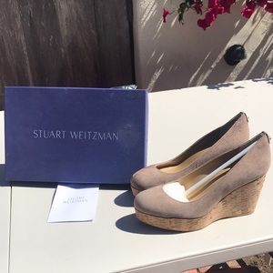 Stuart Whitman wedge shoes. Brand new in the box.